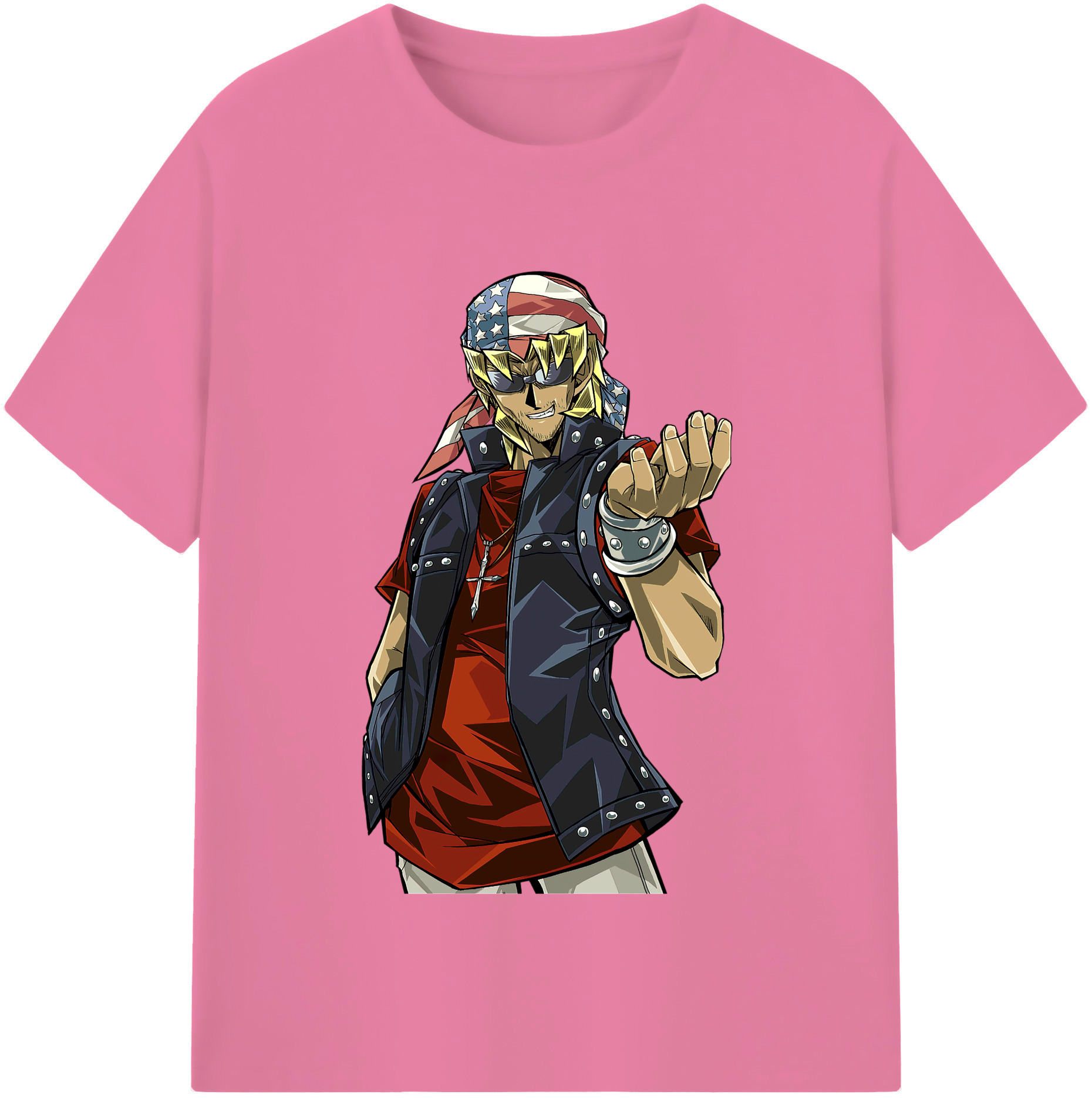 （画像用） 遊☆戯☆王 Yu-Gi-Oh! 綿100％半袖Tシャツ（フロントプリント）
